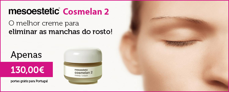 Mesoestetic Cosmelan 2, o melhor creme para eliminar manchas no rosto. Compre já!