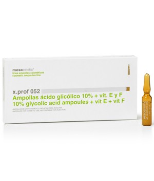 Ampolas de Ácido Glicólico 10% + Vitamina E e F